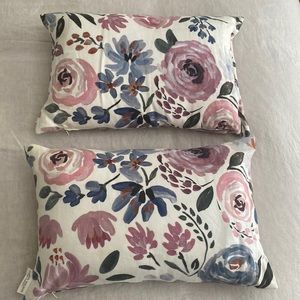 Caitlin Wilson 14 x 20” English Garden Pillows Set of Two